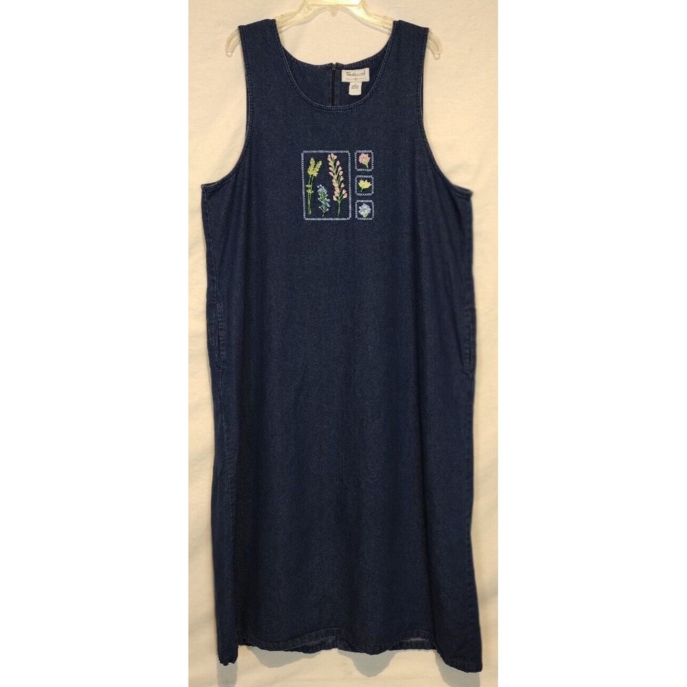 Westbound ll Sleeveless Denim Maxi Drees Size 1X
